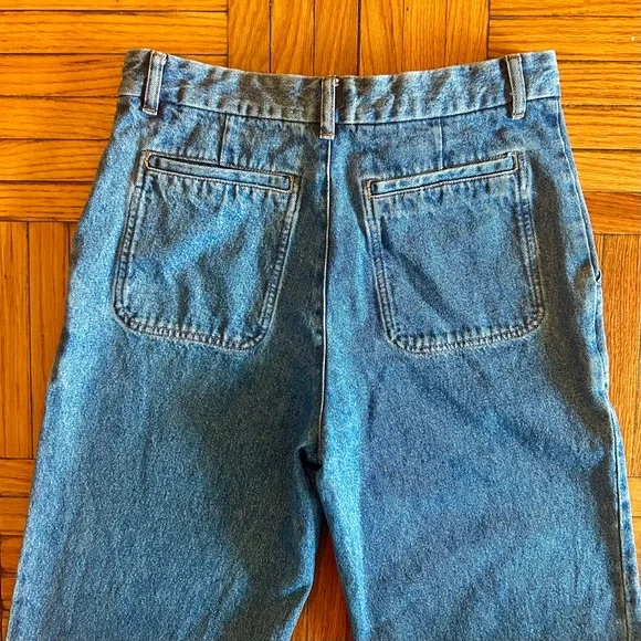 APC Seaside Jeans in Stonewashed Indigo, Size 31.
